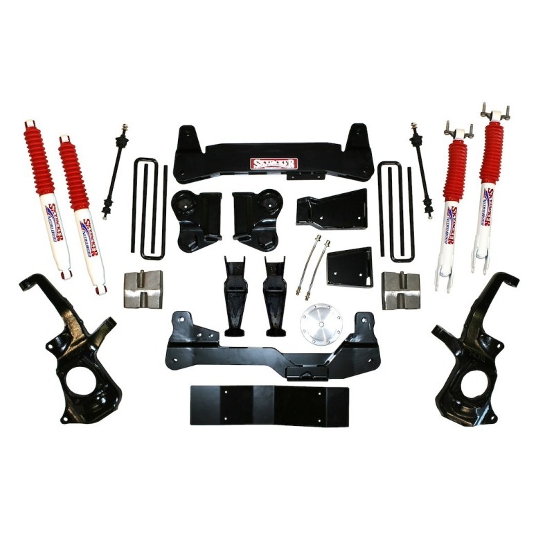 Lift Kit for 2011-2018 GMC Sierra 3500 HD 4WD  Front and Rear