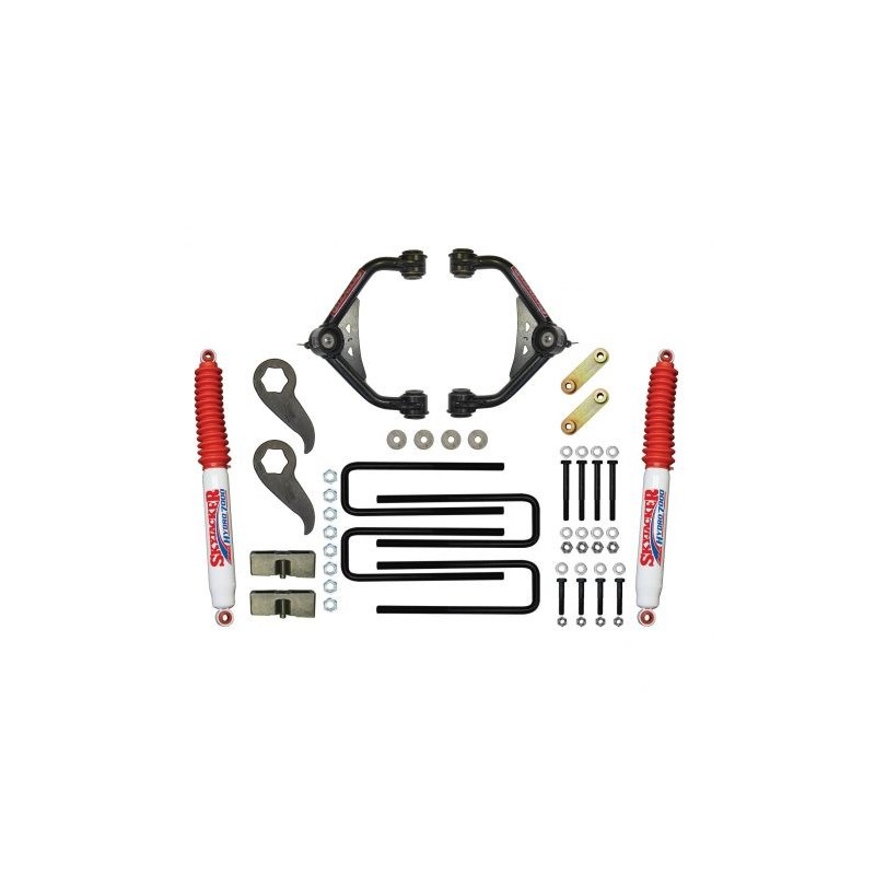 Lift Kit for 2011-2019 GMC Sierra 3500 HD 4WD 3.5-4'' Front and Rear