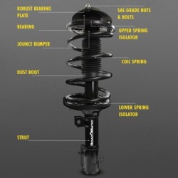 Shock Absorber for 1991-1993 Cadillac Commercial Chassis 2WD  0'' Front Monroe