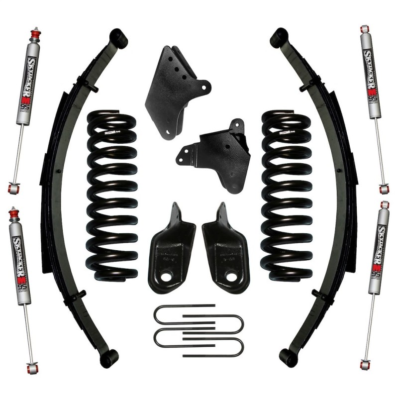 Lift Kit for 1980-1996 Ford Bronco 6'' Front and Rear