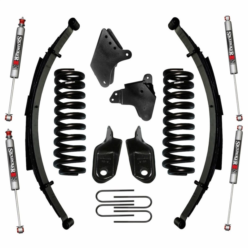 Lift Kit for 1980-1996 Ford F-150 4WD 4'' Front and Rear