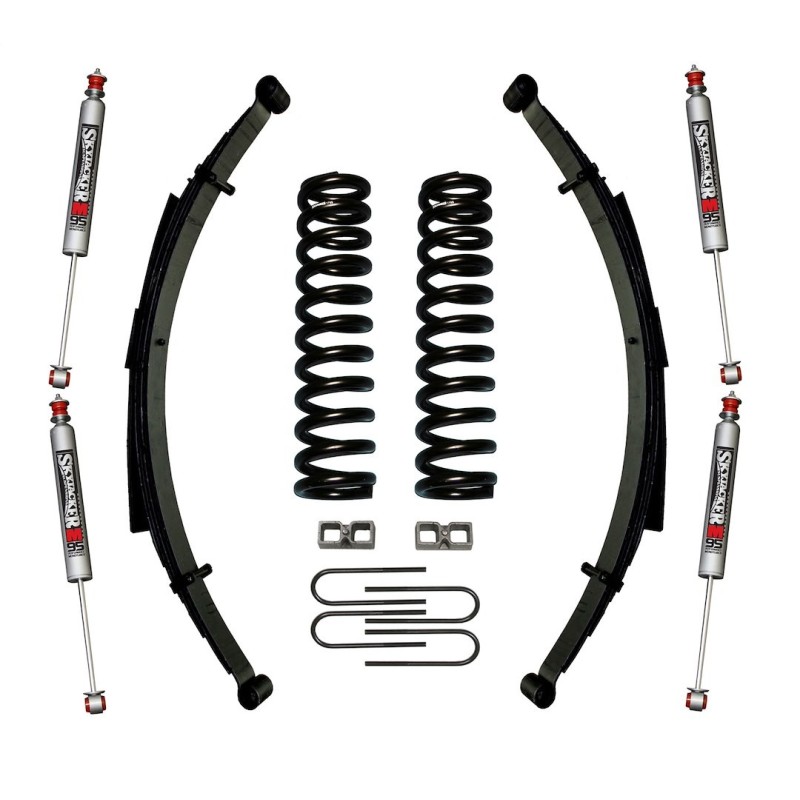 Lift Kit for 1966-1979 Ford Bronco 4WD 9'' Front and Rear