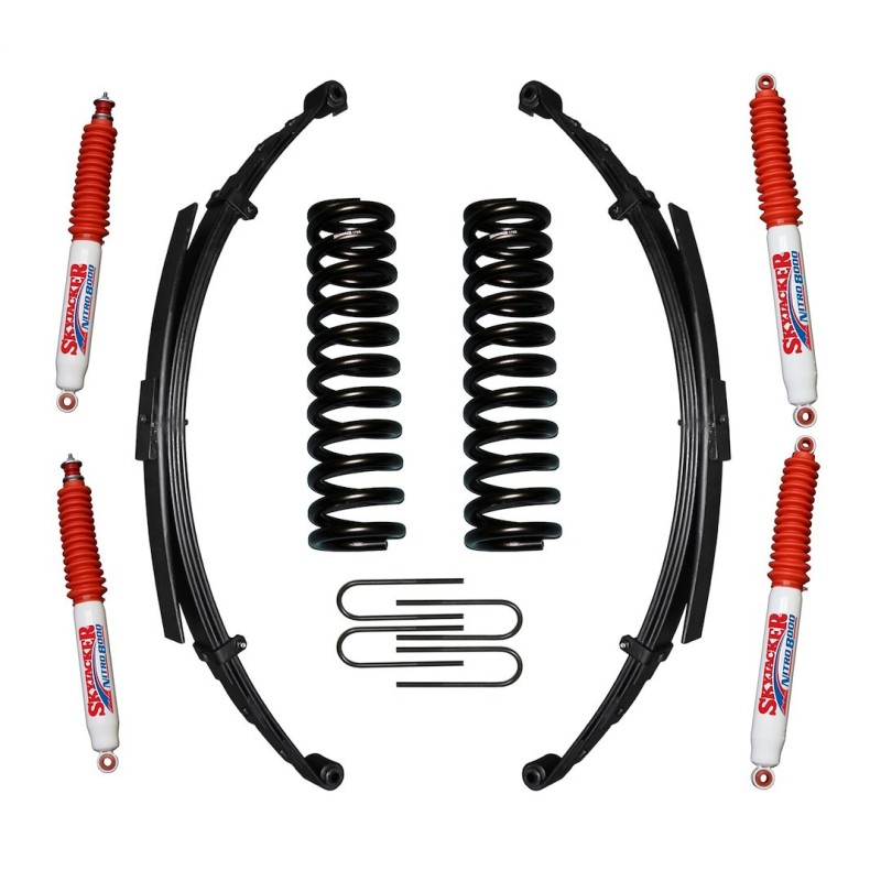 Lift Kit for 1966-1977 Ford Bronco 4WD 7'' Front and Rear