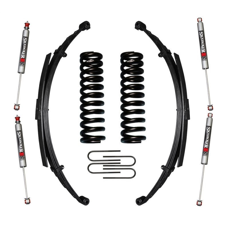 Lift Kit for 1966-1977 Ford Bronco 4WD 7'' Front and Rear