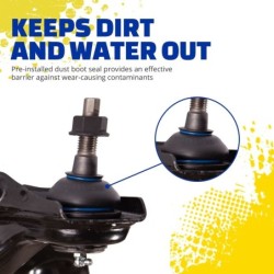 Control Arm for 2003-2020 GMC Savana 2500 2WD  0'' Front Moog